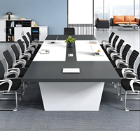 Mobilier de bureau moderne Offre Spéciale ensemble de bureau modulaire Mesa De Reuniones table de salle de conférence chaise de réunion pour conférence moderne