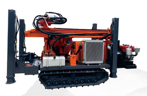 UNIQUE Equipo de Perforación de Pozos de Agua Portátil de Servicio Pesado con Motor Diésel, Bomba de Caja de Cambios, Motor de 55 kW, Accionamiento Superior y Rotación Hidráulica Máxima - Product Image 5