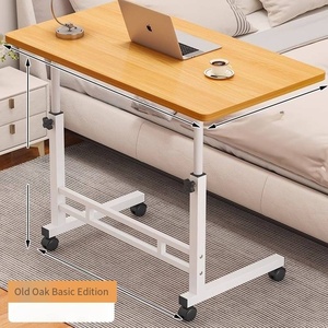 Draagbaar Nachtkastje, Eenvoudig Studiebureau Voor Verhuur, Verstelbaar Computerbureau Voor Thuisgebruik In De Slaapkamer - Product Image 2