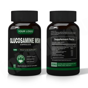 Ausreson OEM Complément alimentaire Glucosamine Joint Support Glucosamine MSM Capsules - Product Image 3