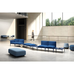 Ensemble de canapés de réception extensibles modernes M&W pour le bureau à domicile, mobilier de loisirs exécutif 3 places - Product Image 2