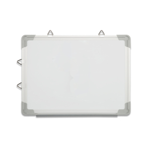 <span class=keywords><strong>Tableau</strong></span> <span class=keywords><strong>blanc</strong></span> magnétique double face - <span class=keywords><strong>Tableau</strong></span> <span class=keywords><strong>blanc</strong></span> mural avec cadre en aluminium et surface en acier galvanisé - Product Image 2