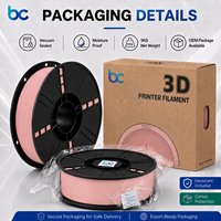 Becreative Langlebiges PETG-Filament 1,75mm 1kg 3D-Druck Hitzebeständig 68 Engineering Grade Toleranz 0,02mm FDM 3D