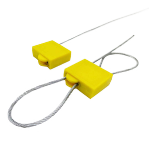 Sello de bloqueo de doble <span class=keywords><strong>cable</strong></span> de 1,8mm, sello de <span class=keywords><strong>cable</strong></span> antirrobo para transporte de vehículos para camiones, furgonetas y camiones cisterna - Product Image 1
