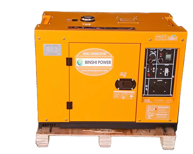 Small 10KVA 10KW Single Phase AC Alternator Diesel Dinamo Generators Set Permanent Magnet Fuelless Silent Power Diesel Generator