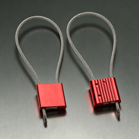 ZIWEI CH212 Scellé de câble en plastique haute sécurité 3MM pour camion porte-conteneurs (Origine Guangdong)