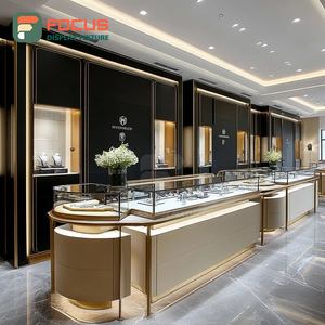 Muebles de Exhibición para Joyería de Alta Visibilidad, Panel de Vidrio Templado, Mostrador de Exhibición para Centro Comercial - Product Image 2