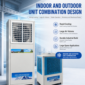 Sistema HVAC Vertical de Gabinete de Alta Resistencia, Enfriamiento Rápido, Instalación Fija, Aire Acondicionado Comercial e Industrial, Baja Inversión - Product Image 2