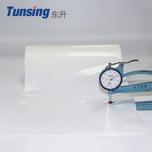 0.08mm PES <span class=keywords><strong>Polyester</strong></span> tấm dính movieadhesive phim cho PVC các bản vá lỗi liên kết nóng chảy keo - Product Image 5