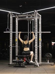 Entraîneur multifonction Smith Machine Squat Rack mural Power Rack entraîneur fonctionnel - Product Image 4