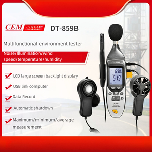 Cem Đa-Chức năng tiếng ồn đỏi Illuminance gió tốc độ nhiệt độ độ ẩm kết hợp môi trường cụ thử nghiệm DT-859B - Product Image 2