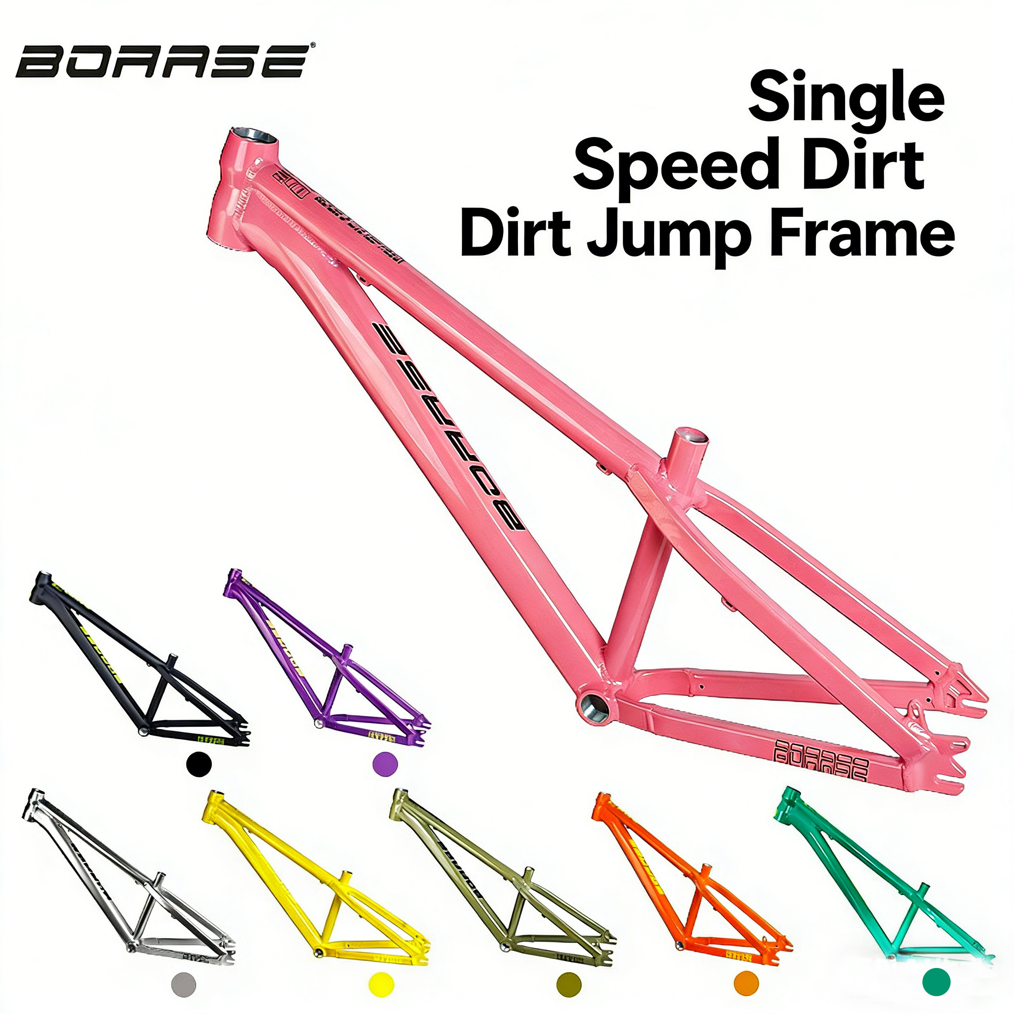 BOARSE Cruiser Dirt Jump Frame 26inch Ultralight Aluminum Alloy
