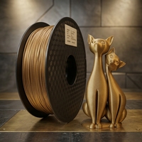 Filament d'impression 3D HELLO3D Metal Like PLA 1,75 mm, filament PLA métallique