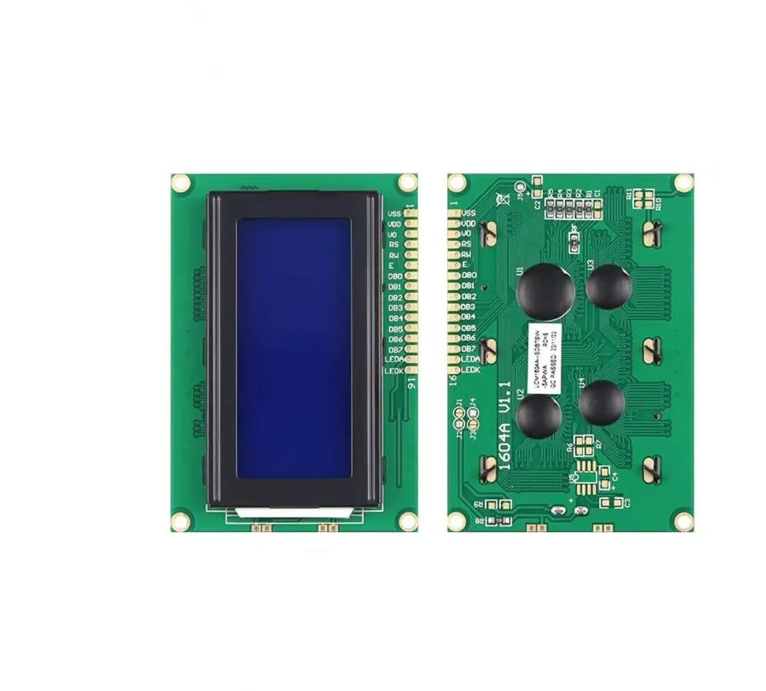 LCD1604 1604 LCD Module LCM Blue / Yellow Green Screen 16X4 Character LCD Display PCF8574 PCF8574T IIC I2C Interface 5V