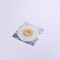 Masque d'élargissement du sein au collagène naturel de marque privée OEM masque pour le cou et la poitrine masque facial patch d'amélioration du sein en cristal d'or