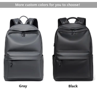 Sac à dos d'école en cuir PU imperméable, durable, de conception tendance, neuf, pour voyages, affaires, loisirs, sport, étudiants, ordinateur portable