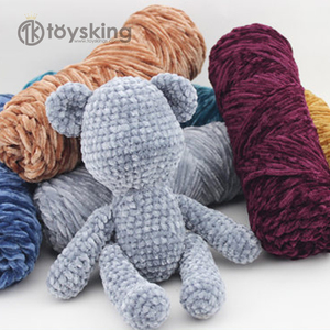<span class=keywords><strong>Orsetto</strong></span> di peluche <span class=keywords><strong>Amigurumi</strong></span> all'uncinetto TK Wholesale, regalo carino per neonati, giocattoli lavorati a mano al 100%, portachiavi - Product Image 2