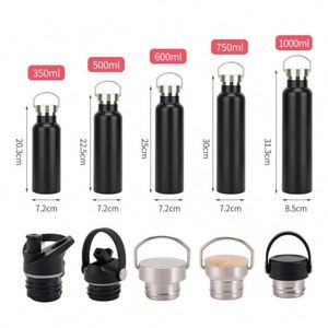 Wide Mouth Water Bottles with Custom Logo Stainless Steel Double Wall Vacuum Insulation Water Bottle Insulated Sport Thermos <b>Cup</b> - Product Image 5