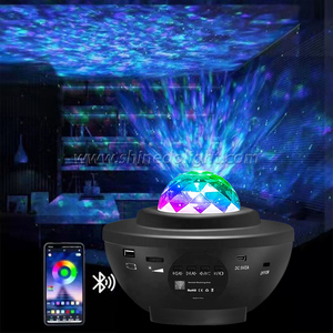 Lámpara de proyector de noche de estrella inteligente WIFI láser cielo estrella proyección LED altavoz de música para lámpara de dormitorio Galaxy con conectividad BT - Product Image 5