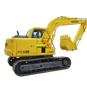 รถขุดรถขุดดินระบบไฮดรอลิก PC120-6 PC120 Komatsu ขนาดกลาง12ตันรถขุดมือสอง PC120 - Product Image 1