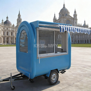Most Popular Concession Coffee Cart Trailers Towable Trailer Commercial Service Window <b>Caravan</b> Kitchen Bubble Tea Food Truck - Product Image 1