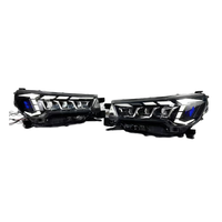 Phares LED Hilux GR 2021-2024 12V 55W 6000K IP67 Étanche Plug-and-Play Angel Eye DRL 10000 Lumens Accessoires Automobiles