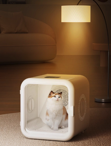 Séchoir intelligent pour animaux de compagnie, entièrement automatique et silencieux, pour chats et chiens, avec contrôle de la température, pour toilettage à domicile - Product Image 1