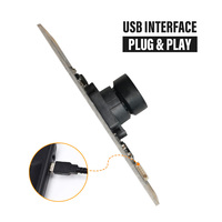 Lentille en verre plein 170 degrés 6G grand Angle 720P AI Terminal reconnaissance faciale HD Module de caméra intelligente USB2.0 OV9732