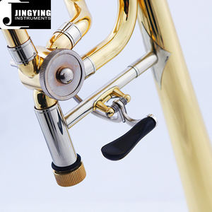 <span class=keywords><strong>Trombone</strong></span> ténor Jingying Music 2023, instrument à vent en <span class=keywords><strong>cuivre</strong></span>, clé Bb/F, glissière externe en <span class=keywords><strong>cuivre</strong></span> blanc et cloche, glissière interne en <span class=keywords><strong>cuivre</strong></span> blanc - Product Image 5