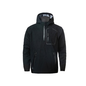 OEM High Quality Windcheater Waterproof <strong>Pullover</strong> Men Hooded Windbreaker Casual Outdoor <strong>Rain</strong> <strong>Jacket</strong> - Product Image 1