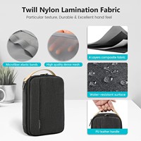 Estuche Organizador Electrónico, Bolsa para Dispositivos Digitales, para Cargador, USB, Auriculares, Disco Duro Portátil, con Logotipo Personalizado, Bolsa para Cables