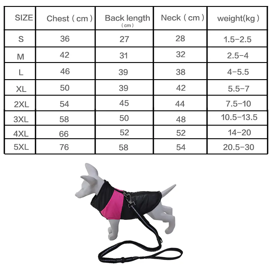 dog jacket winter clothes outdoor warm coat waterproof Wind-Proof thicken dog Apparel pet clothes