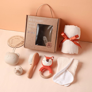 Juego <span class=keywords><strong>de</strong></span> Regalo para Bebé en Oferta, Juguete <span class=keywords><strong>de</strong></span> Peluche <span class=keywords><strong>de</strong></span> Conejo <span class=keywords><strong>de</strong></span> Algodón, Juego <span class=keywords><strong>de</strong></span> <span class=keywords><strong>Bienvenida</strong></span> para Cumpleaños - Product Image 2