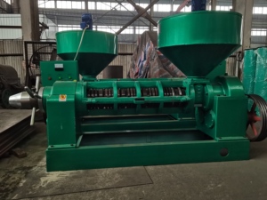 Prensa de tornillo de alta capacidad para semillas de algodón, colza, cacahuete y girasol, fabricada en China, componente de bomba central, condición: usado. - Product Image 2