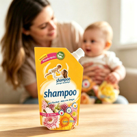 Pochettes souples écologiques biodégradables personnalisées de 50 à 100 ml avec bec verseur à vis pour liquides, réutilisables, pour l'emballage de nourriture pour bébé
