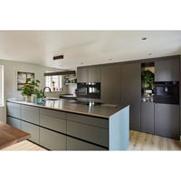 Meuble de cuisine moderne Vermonhouzz, rangement multi-tiroirs, style européen, meuble de cuisine sur mesure, finition mate