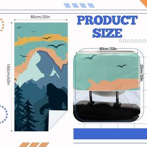 Водонепроницаемый и защищенный от пота чехол для сиденья, нескользящий чехол для автомобильного сиденья - Product Image 2