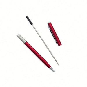 Bolígrafo de Lujo con Logotipo Personalizado, Cuerpo Delgado de Metal Negro, Mecanismo de Giro para Abrir, para Hoteles, Reuniones, Oficinas, Regalos Empresariales, Propósitos Promocionales - Product Image 4