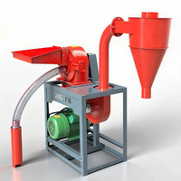 Machine de broyage et de pulvérisation à haute efficacité pour céréales, maïs, blé, riz, millet et herbes
