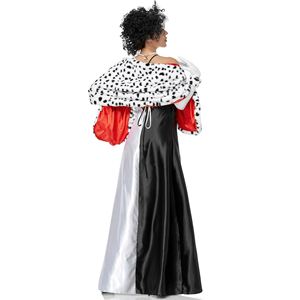 ชุดคอสเพลย์ Cruella สุนัขลายจุดสำหรับฮาโลวีน ชุดแม่มดสำหรับการแสดงบนเวที 4ourcostumes - Product Image 2