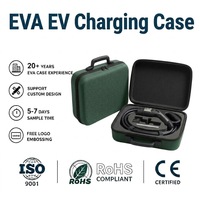Étui de chargement EV personnalisé en EVA rigide, antichoc, portable, sac de rangement pour câble EV, directement de l'usine