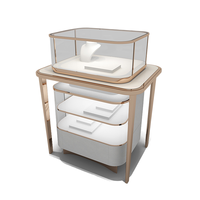 Vitrine de présentation de luxe personnalisée avec éclairage LED rotatif, durable, légère, moderne, en aluminium et verre, pour musée et commerce de détail