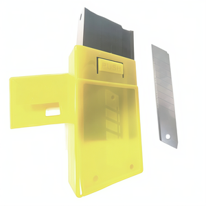 Lot de 100 lames de couteau utilitaire rétractables en acier au carbone de 18 mm pour découpe de carton – Prix le plus bas, promotion - Product Image 2