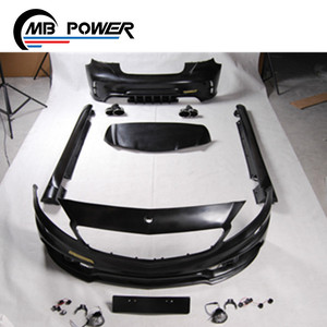 Una clase W176 W estilo cuerpo kit de para W176 A260 <span class=keywords><strong>A250</strong></span> A200 A180 parachoques delantero lado faldas parachoques trasero de coche A <span class=keywords><strong>precio</strong></span> de fábrica - Product Image 3