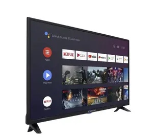 32 FHD UHD 4K Android Smart TV LED 18.5 24 32 40 43 50 55 65 75 Pollici Cina tv di Fabbrica A Buon Mercato Televisori a Schermo Piatto