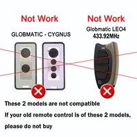 Ouvre-télécommande de porte de Garage, 868MHz, pour Globmatic Vella LEO 2 4 Vella2 Vella4 LEO4