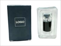 Personnalisez votre boîte de flacon de 3 ml avec étiquettes holographiques et plateau en plastique, impression d'étiquettes, ensemble d'emballage pour flacons de 3 ml et 10 ml