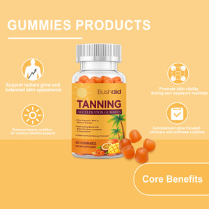Gomitas Bronceadoras Naturales de Marca Privada al por Mayor, Favorecen el Brillo Radiante de <span class=keywords><strong>la</strong></span> <span class=keywords><strong>Piel</strong></span>, Suplemento Natural Seguro para <span class=keywords><strong>la</strong></span> Salud de <span class=keywords><strong>la</strong></span> <span class=keywords><strong>Piel</strong></span> con un Bronceado Natural - Product Image 2