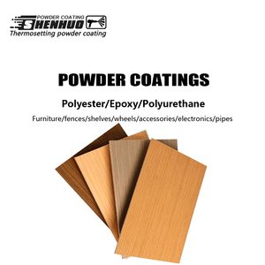 Revêtement en poudre d'aluminium époxy polyester effet grain de <span class=keywords><strong>bois</strong></span> de qualité supérieure pour meubles et décoration - Product Image 1