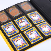 Carpeta para Tarjetas Coleccionables de 9 Bolsillos Lista para Enviar, Álbum de Carga Lateral con Cremallera para Tarjetas TCG y Deportivas, Bajo MOQ, Logotipo Personalizado, OEM